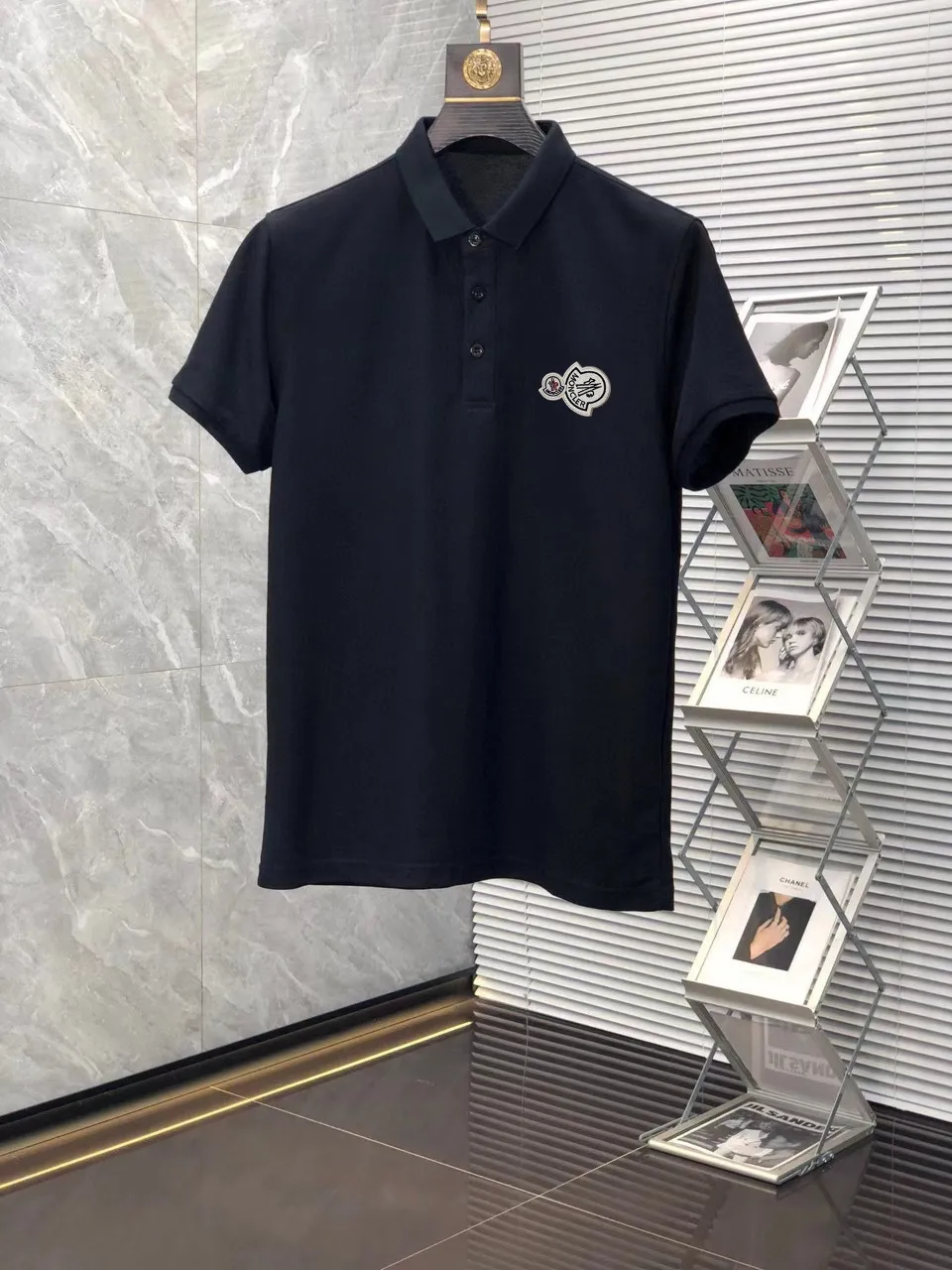 P100 Polo Premium T 、 Breathable logo Versatile ！ Sizes:M-3XL